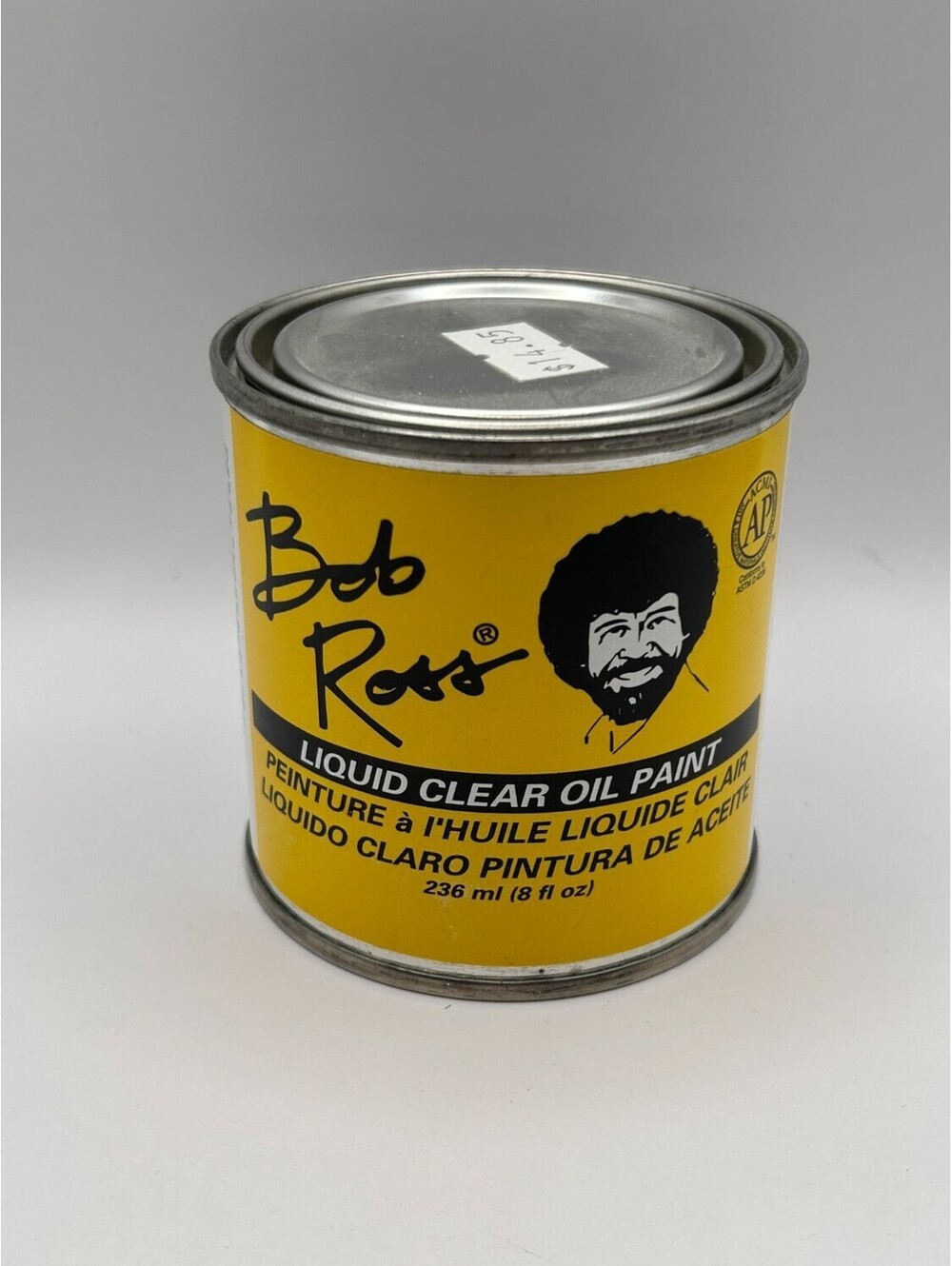 Bob Ross R6237 Liquid Clear Oil Painting Medium 236 Ml (8 Fl Metal Part Number